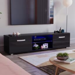 Lassic Vida Designs Cosmo 2 Door Multi LED TV Unit 160cm - thumbnail 1
