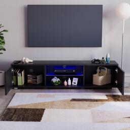 Lassic Vida Designs Cosmo 2 Door Multi LED TV Unit 160cm - thumbnail 5