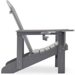 VonHaus VonHaus - Grey Adirondack Chair - thumbnail 8