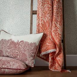 Morris and Co Marigold Jacquard Throw - thumbnail 5