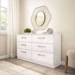 Birlea Lynx 6 Drawer Chest - thumbnail 1
