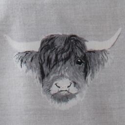 Fusion Highland Cow Easy Care Duvet Cover Set - thumbnail 7