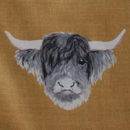 Fusion Highland Cow Easy Care Duvet Cover Set - thumbnail 4