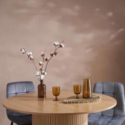 Birlea Axel Round Fluted Dining Table - thumbnail 4