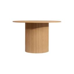 Birlea Axel Round Fluted Dining Table - thumbnail 9