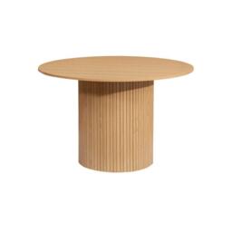 Birlea Axel Round Fluted Dining Table - thumbnail 8