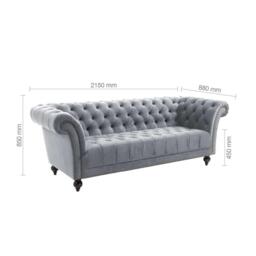 Birlea Chester 3 Seater Sofa - thumbnail 7
