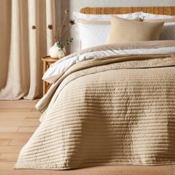 Bianca Quilted Linear Bedspread