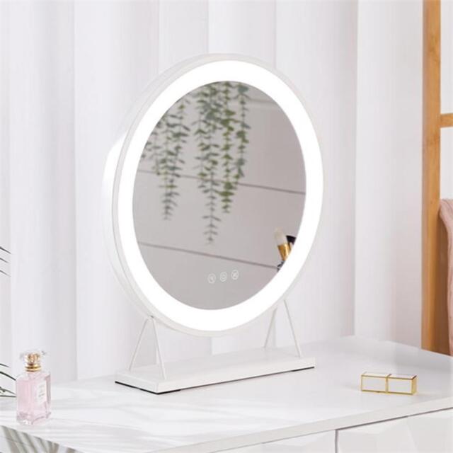 Kabinet UK Round Makeup Mirror with LED Light Strip - image 1