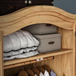 Lassic Vida Designs Corona 2 Door Wardrobe - thumbnail 5