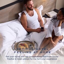 Snuggledown Goose Feather & Down 13.5 Tog All Seasons Duvet - thumbnail 7
