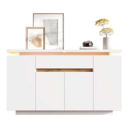 Urban Meuble Modern LED Sideboard with Drawer and Doors - thumbnail 5