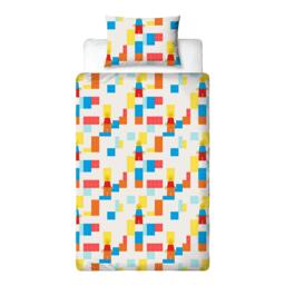 LEGO Lego Colourblock Single Duvet - thumbnail 1