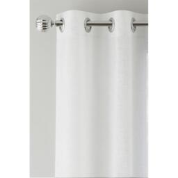 Enhanced Living Crete Linen Looks Sheer Eyelet Panel - Pair - thumbnail 2