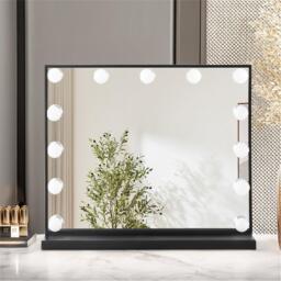 Kabinet UK Rectangular Makeup Mirror with 13 LED Bulbs - thumbnail 2