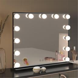 Kabinet UK Rectangular Makeup Mirror with 13 LED Bulbs - thumbnail 1
