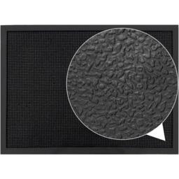 JVL Orion Rubber Scraper Large Doormat - thumbnail 7