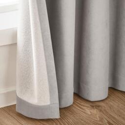 Catherine Lansfield Wilson Velvet Blackout Thermal Eyelet Curtains - thumbnail 4