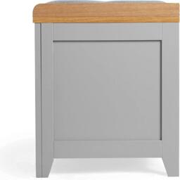 VonHaus VonHaus Shoe Storage Bench With Padded Seat - thumbnail 9