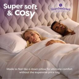 Slumberdown Feels like Down Super Support Pillows - thumbnail 4