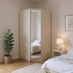 Jack Wills Corner Wardrobe with Mirror - thumbnail 1