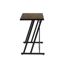 FurnitureR Computer Desk Black Metal Frame Writing Table - thumbnail 5