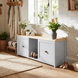 Jack Wills Lancaster Shoe Storage Bench