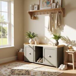 Jack Wills Lancaster Shoe Storage Bench