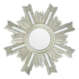 Interiors by Premier Sevan Wall Mirror with Mirrored Glass - thumbnail 1
