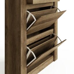 GFW Canyon Oak Shoe Cabinet - thumbnail 5
