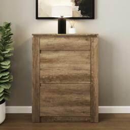 GFW Canyon Oak Shoe Cabinet - thumbnail 1