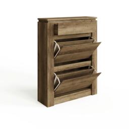 GFW Canyon Oak Shoe Cabinet - thumbnail 3