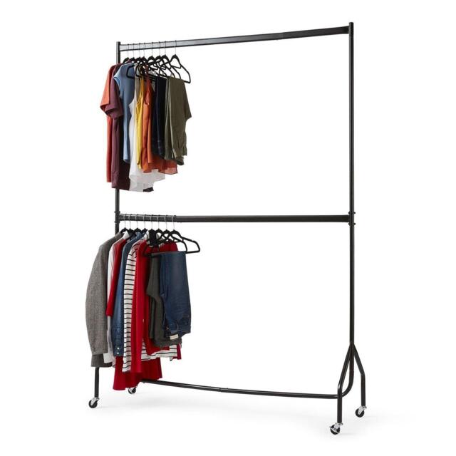 House of Home Two Tier Heavy Duty Clothes Rail - image 1