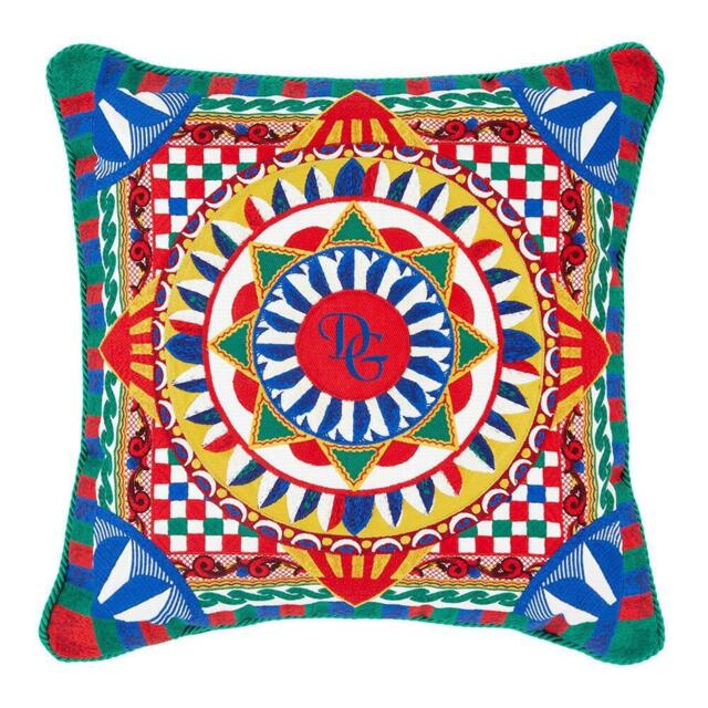 Dolce and Gabbana Casa DolceandGabbanaCasa Caretto Embroidered Cushion - 50x50cm - image 1