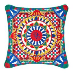 Dolce and Gabbana Casa DolceandGabbanaCasa Caretto Embroidered Cushion - 50x50cm