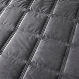 Soiree Brighton Square Duvet Cover Set in Navy - thumbnail 4