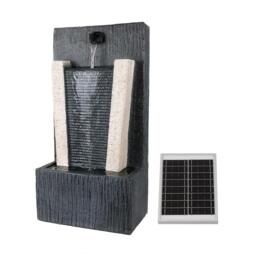 Streetwize Solar Water Feature - Stone Column Water Fountain - thumbnail 2