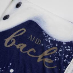 The Snowman The Snowman Flurry Sherpa Back Fleece Blanket - thumbnail 6