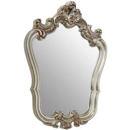 Interiors by Premier Adelere Champagne Finish Rose Crest Wall Mirror - thumbnail 2