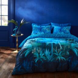 Matthew Williamson Midnight Palms 200TC Cotton Sateen Duvet Cover Set - thumbnail 1