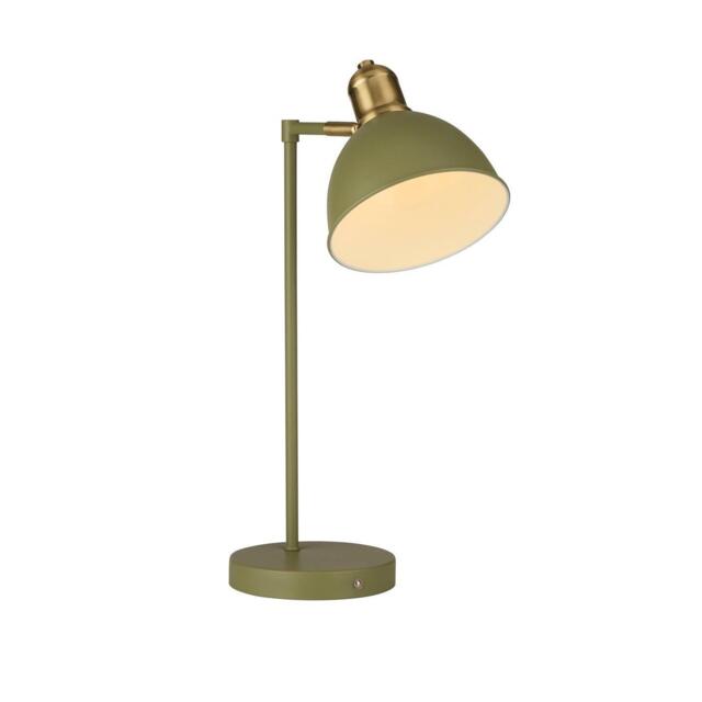 Lighting Collection Rechargable Desk Lamp In Green - image 1