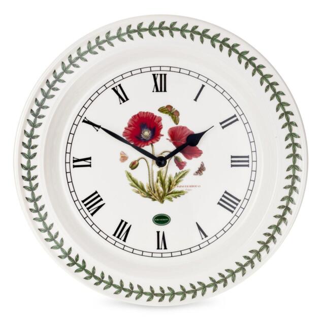 Portmeirion Botanic Garden Botanic Garden Poppy Wall Clock - image 1