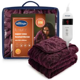 Silentnight SILENTNIGHT LUXURY SUPER COSY HEATED THROW