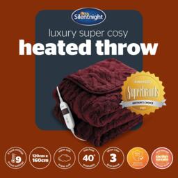 Silentnight SILENTNIGHT LUXURY SUPER COSY HEATED THROW - thumbnail 7