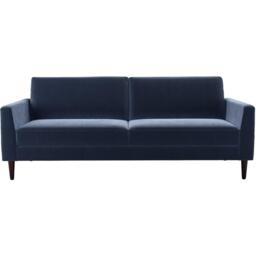 Jack Wills Jude 3 Seat Sofabed in Velvet - thumbnail 1