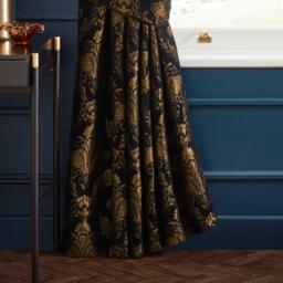 Paoletti Traditional Jacquard Pencil Pleat Curtains - thumbnail 4