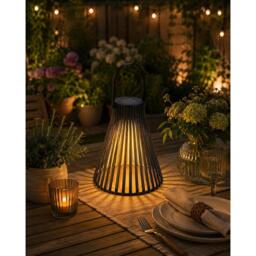 Arti Casa ARTICASA Solar Lantern Black O20xh24cm - thumbnail 4