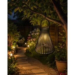 Arti Casa ARTICASA Solar Lantern Black O20xh24cm - thumbnail 2
