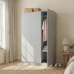 Jack Wills Door 3-Door Wood Wardrobe