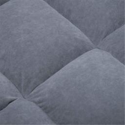 Kabinet UK Armchair and Ottoman Set with Footstool Grey - thumbnail 6